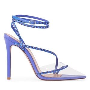 Andrea Wazen Dassy Sunset Ankle Wrap Pumps